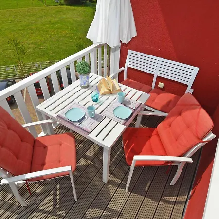 To Hus F590 - 07 Im Dachgeschoss Mit Kamin Und Balkon Sellin (Rugen)